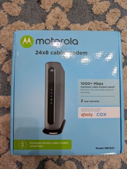 Motorola Gigabit Cable Modem MB7621