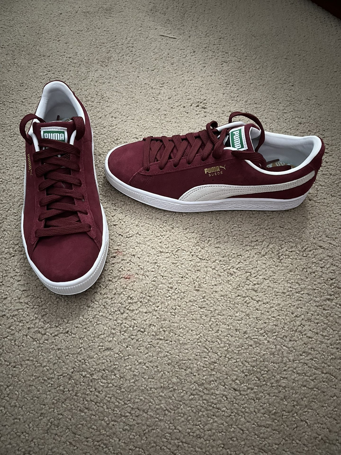 Puma Classic Shoes 3 Pairs (Red, Black, And Burgundy) Women’s 8.5 Men’s 7