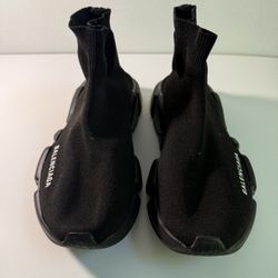 Balenciaga Speed Runner Slip On  Sneaker / Black Size 7