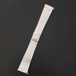 Vintage Seiko Stelux STL 20mm Watch Strap Bracelet Classic Stainless Steel 