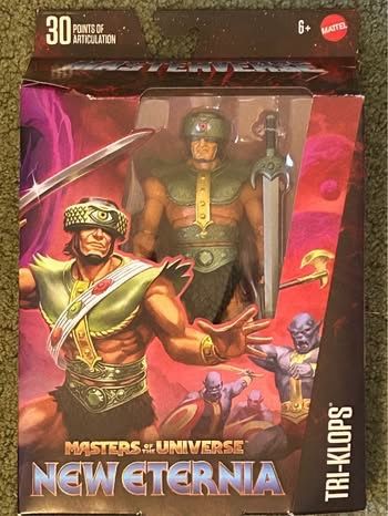 Tri Klops MOTU Masters of the Universe (He-Man) Action Figure New in Box Mattel