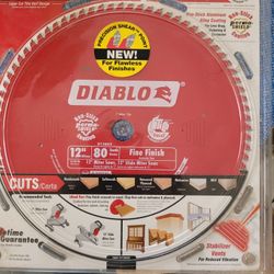  Diablo 12-Inch 80 Tooth ATB Crosscutting Saw Blade