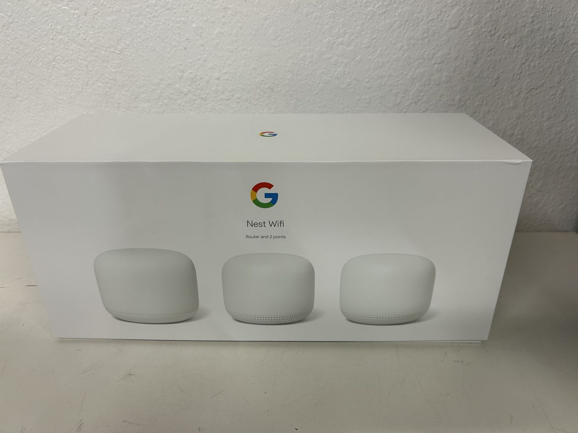 Google Nest Wi-Fi Router & Two Points