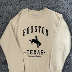 PRETTY VACANT Houston Texas Crewneck Sweatshirt