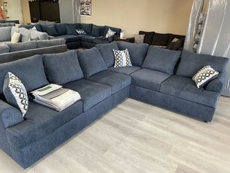 BLUE SECTIONAL