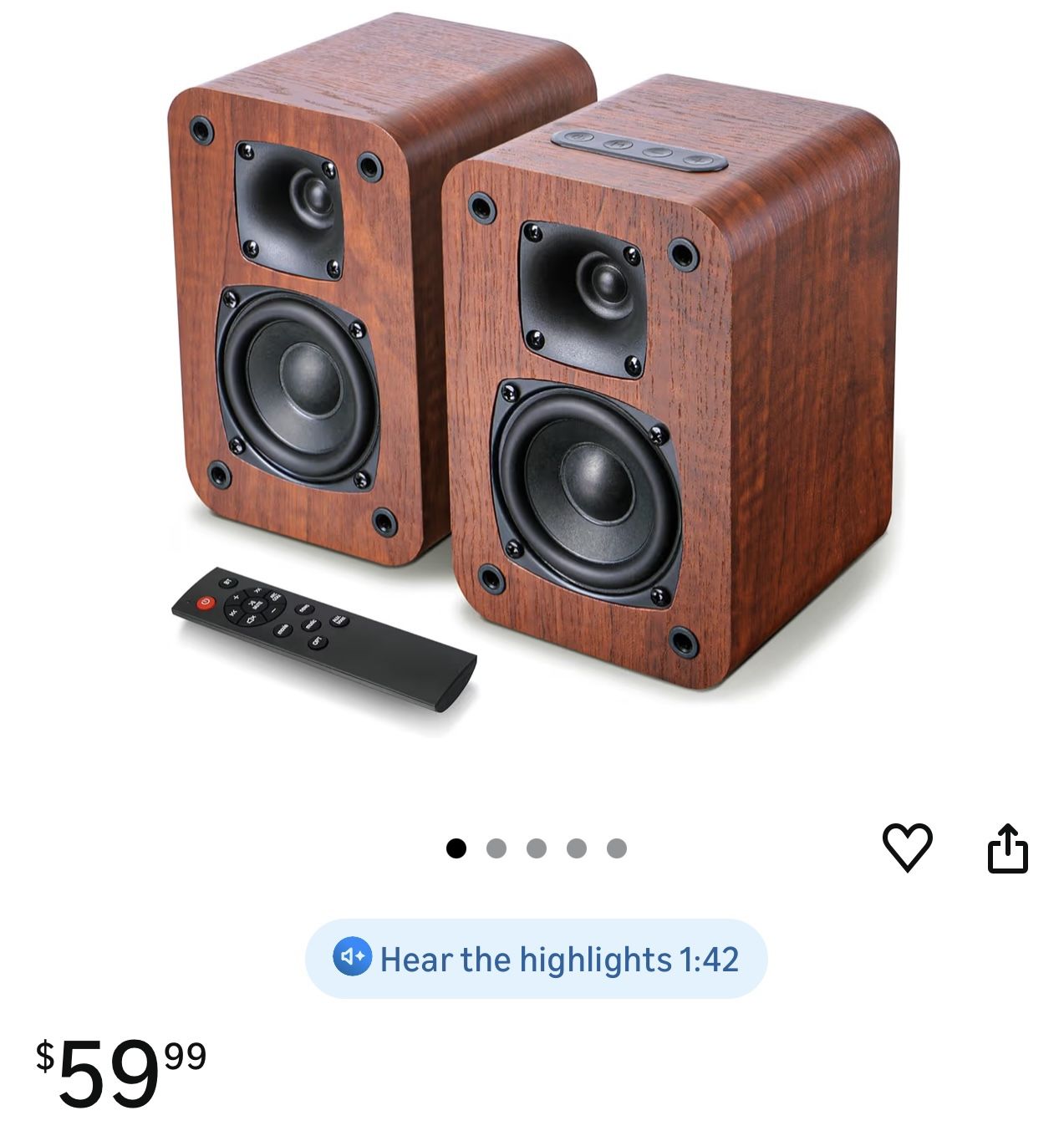 Bookshelf speakers