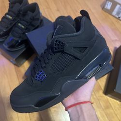 Size 10.5 - Jordan 4 Black Cat 2025