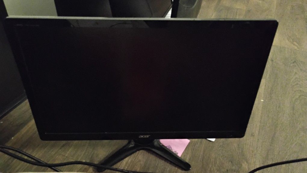 Computer Monitor Lot Flat screen LCD Led Acer Aoc