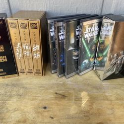 Star Wars DVD’s And VHS formats- Collectors Editions 