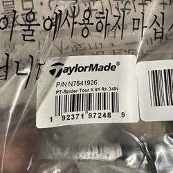 TaylorMade SpiderTour X -Brand new Never Used 