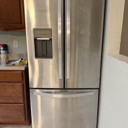 Whirlpool French Door Fridge – Bottom Freezer, Stainless Steel