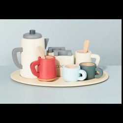Hearth and Hand magnolia Coffee And Cocoa Wooden Play Set 