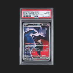 PSA 10 Team Rocket's Mewtwo ex Special Illustration Rare