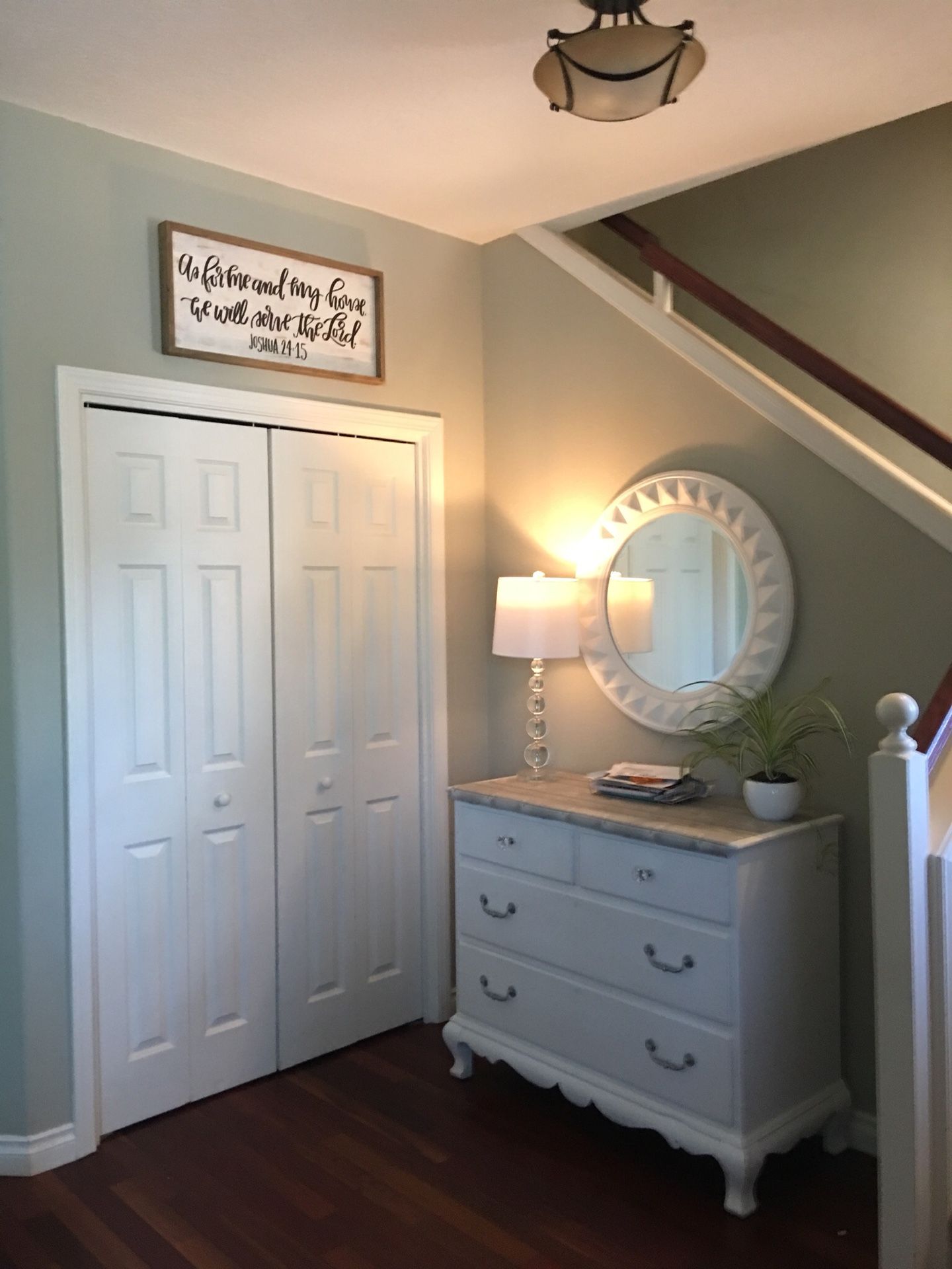 White dresser