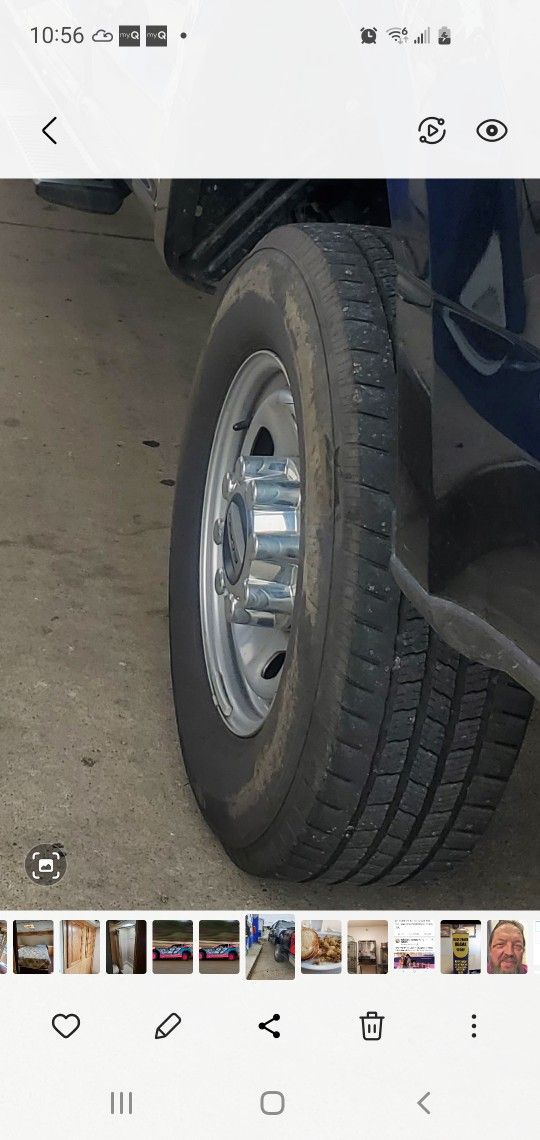 2022 Ford F350 XL Factory Stock 17in Wheels