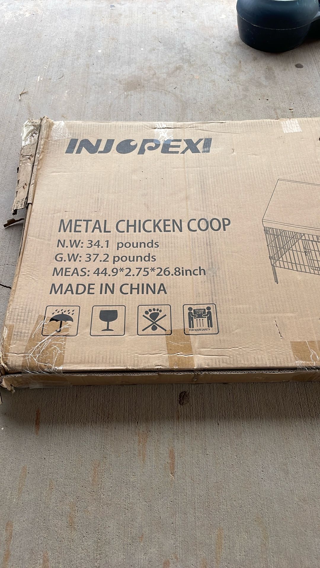 Metal Chicken Coop Paco