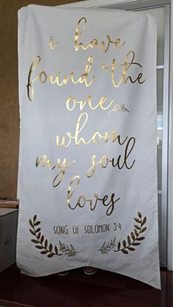 Wedding banner