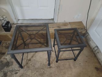Glass Table Set