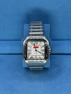 Cartier Santos Silver (White)