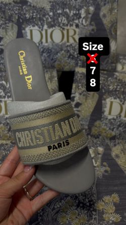 Dior slides