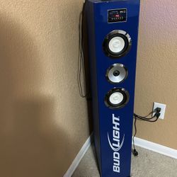 Bud Light MP3 Player Tower. $50
