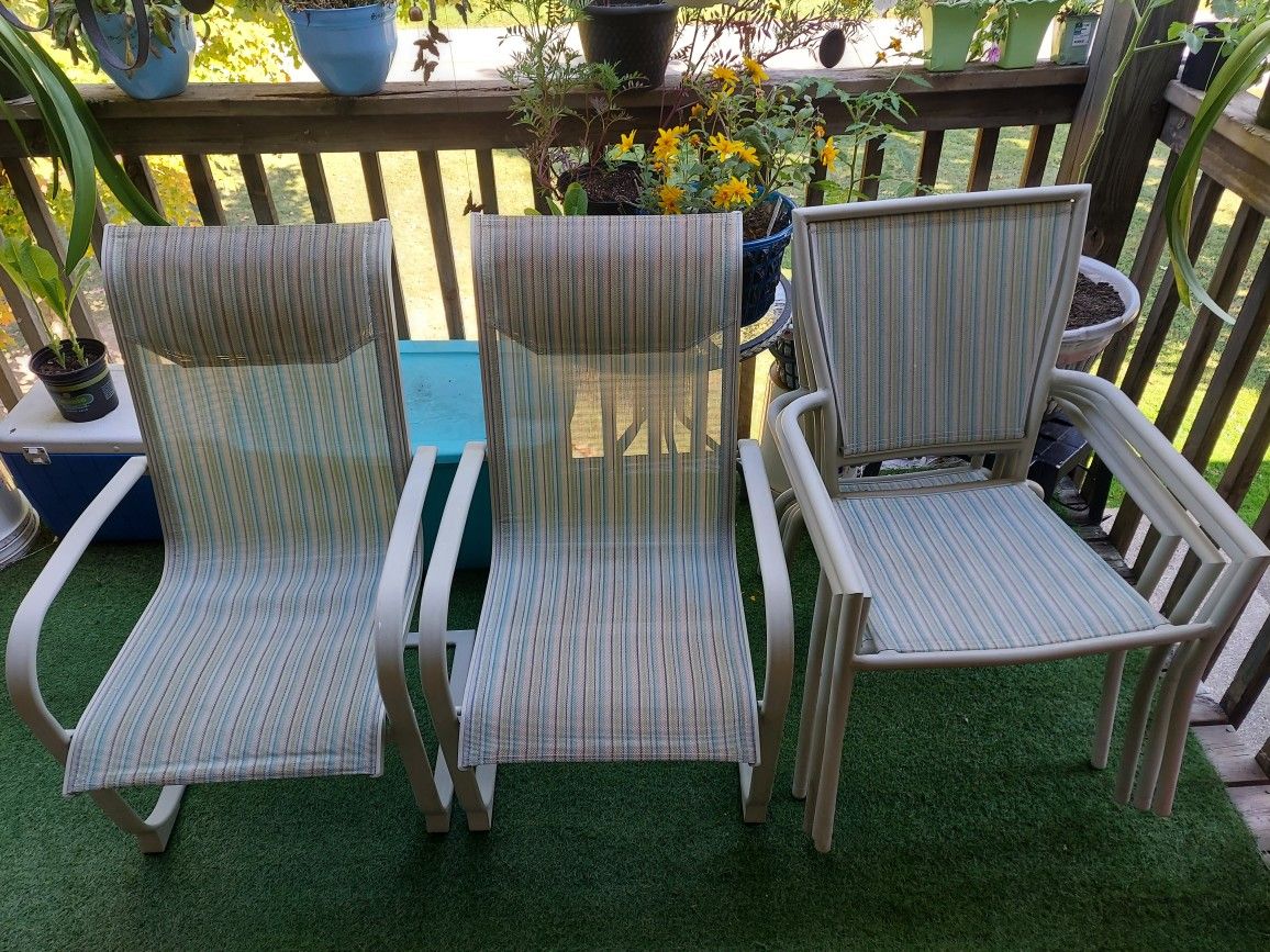 Set Of 6 Patio Furniture Must Pick Up