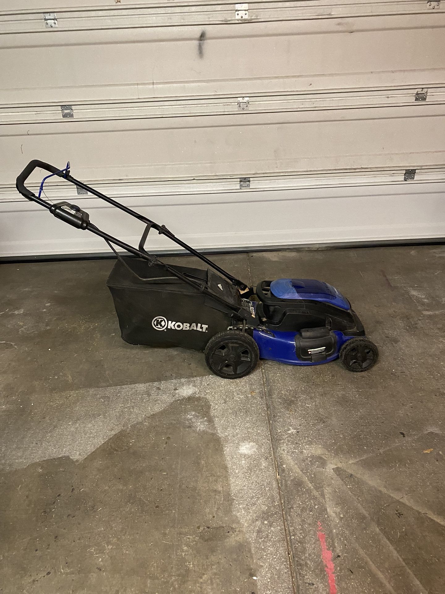 KOBALT 40V MAX lawn mower w/ new battery & charger