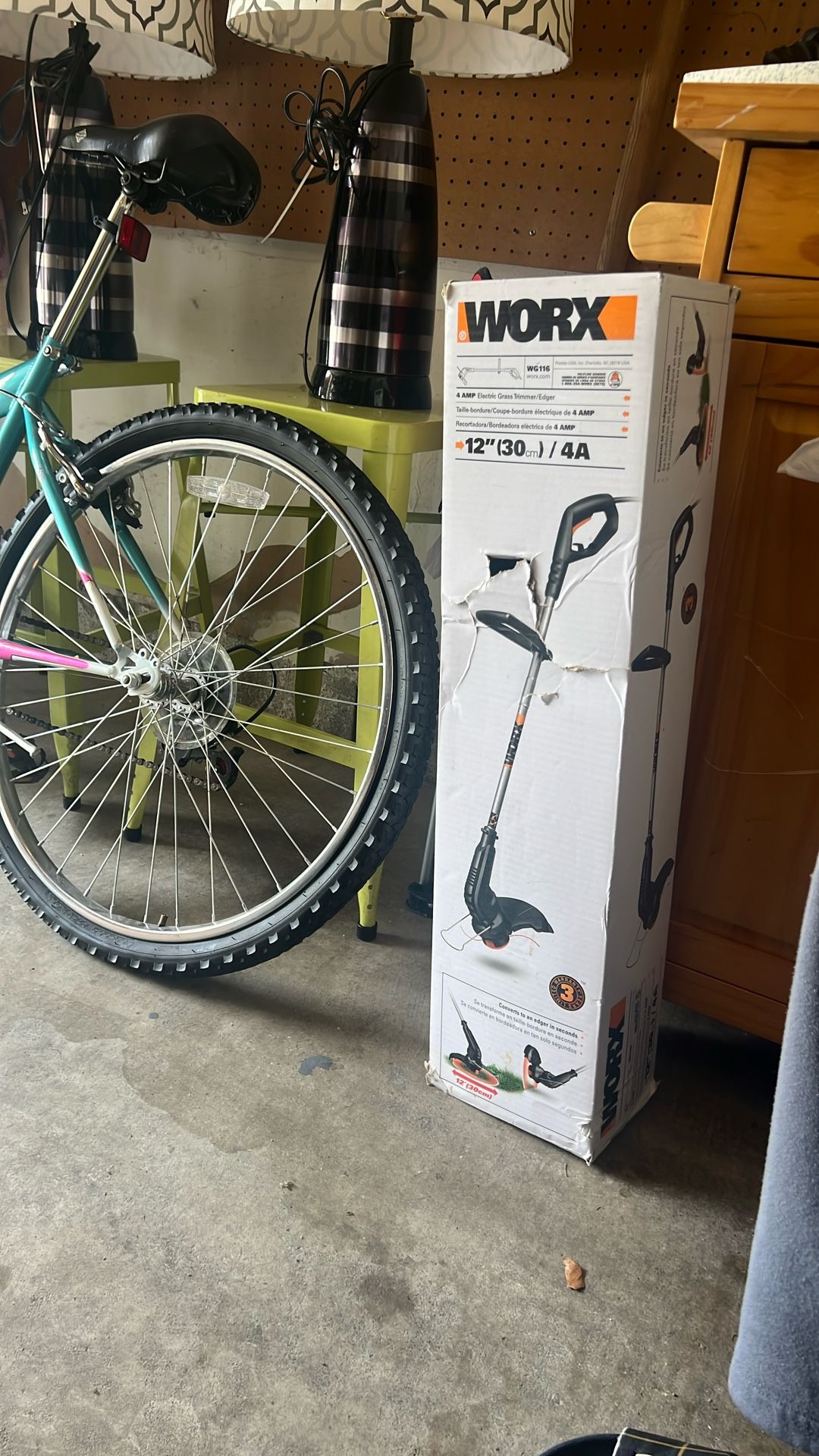 Brand New WORX 12” Electric Trimmer/Edger (Model WG116) – $100 OBO