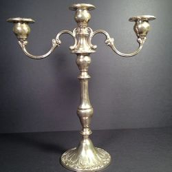 Gorham Sterling Silver Candelabra 750 