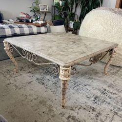 Marble Vintage Coffee Table 