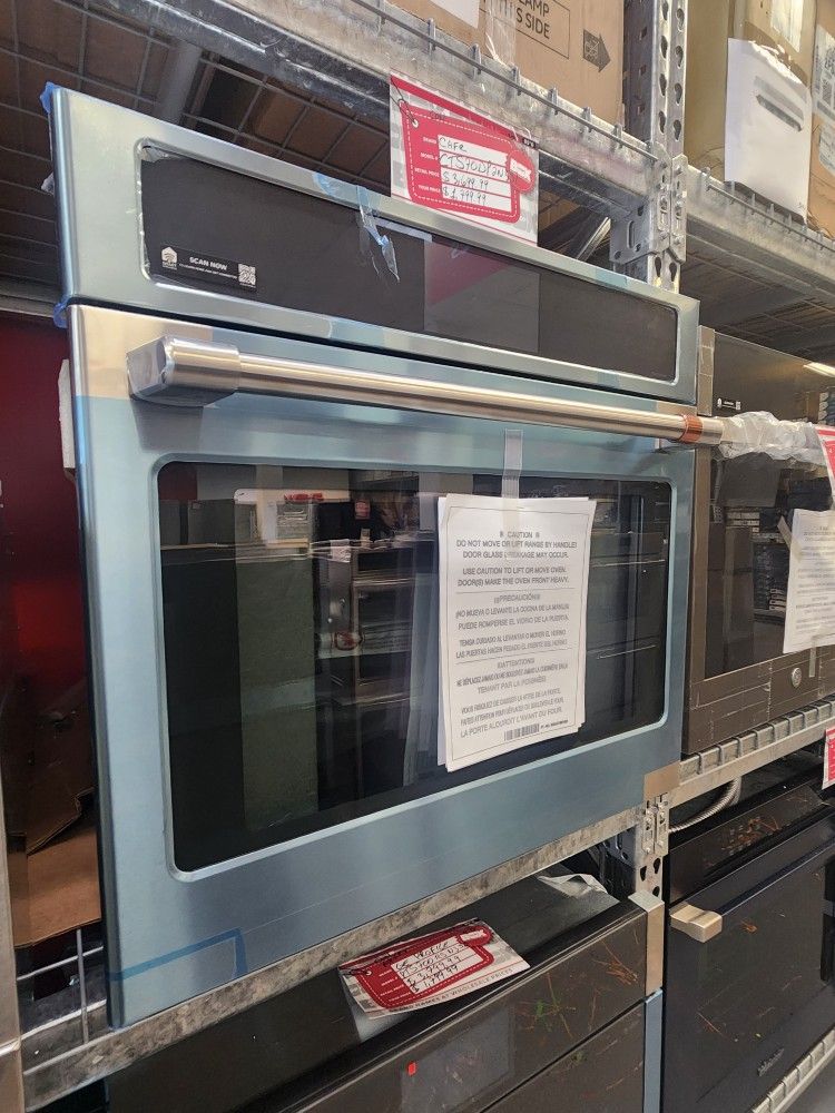 Final Sale Cafe 30 Inch Single Wall Oven Stainless Steel 