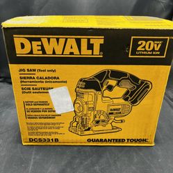 New! DEWALT DCS331B 20V MAX 20-Volt Li-ion Cordless 4-Position Jig Saw TOOL ONLY