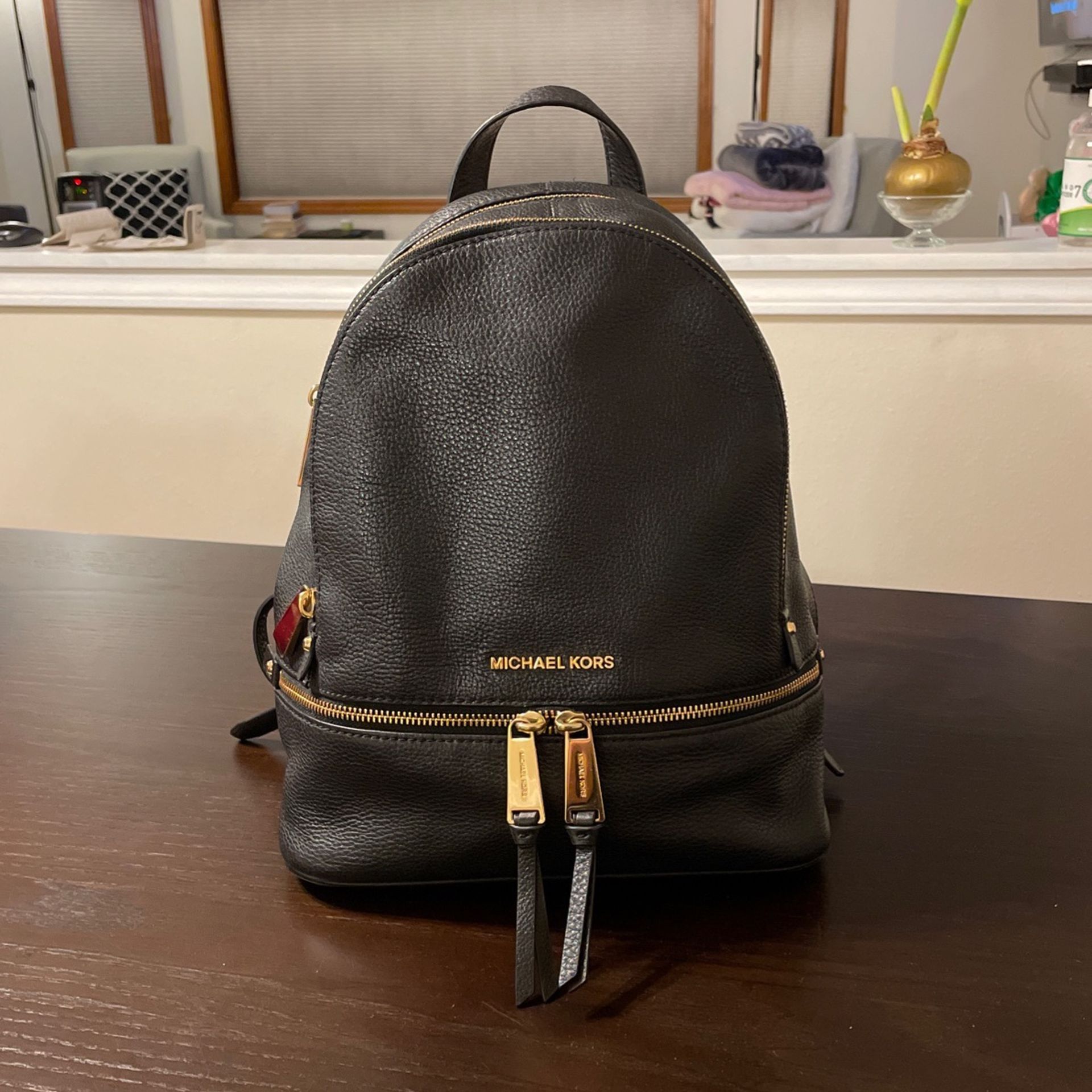 Michael Kors Leather Backpack