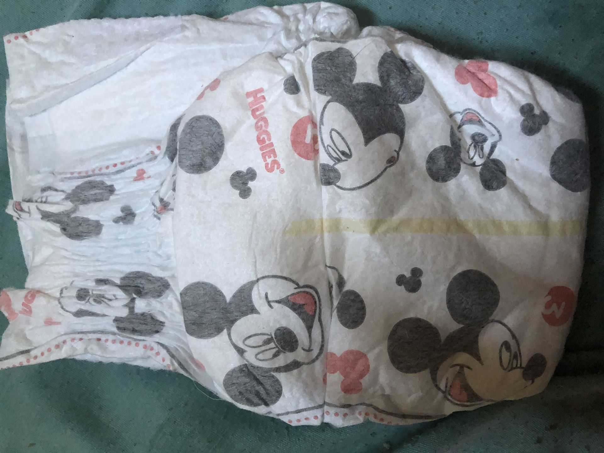 Huggies pampers size 3 with Minnie Mouse