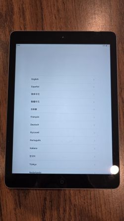 iPad Air - 1st Generation 
