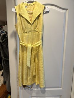 Size 2 Yellow Dress