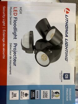 Lithonia Lighting HGX LED Motion Sensor Floodlight