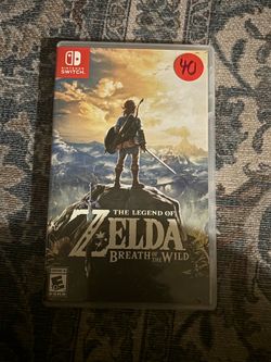 The legend of Zelda breath of the wild Nintendo switch