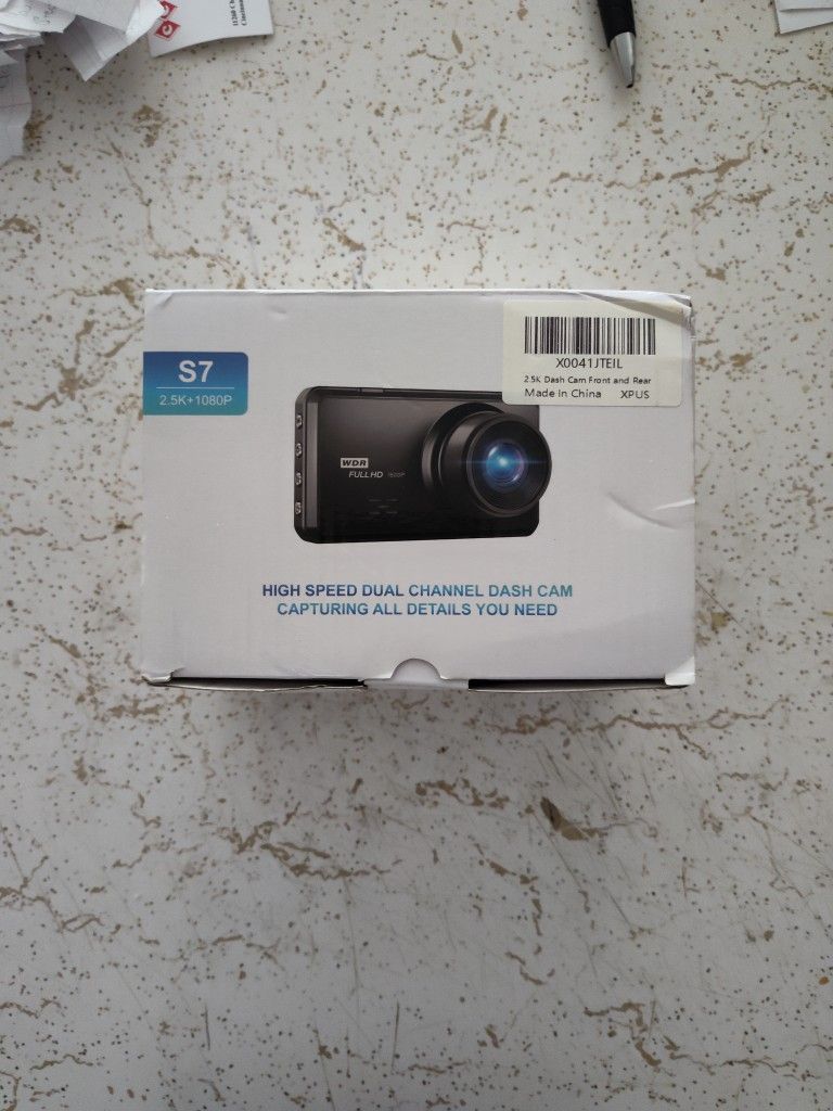 2.5 K Dash Cam Front And Rear