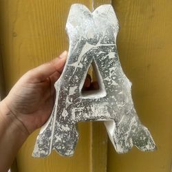 Letter A home decor