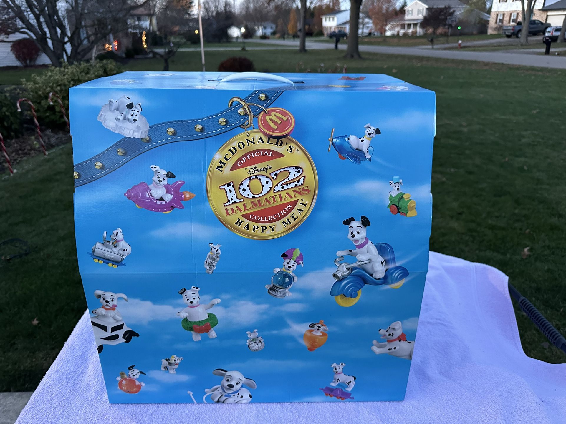 Official 2000 McDonald's 102 Dalmations Happy Meal Collector Set