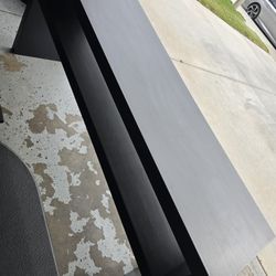 Console Table Black-brown