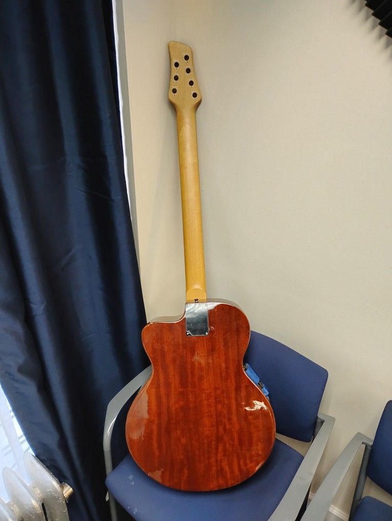 Fernandez Valencia Accoustic Electric Bass Guitar For Sale.