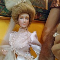 Collectible Porcelain Dolls.  $45 Each