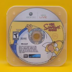 The Simpsons Game, Microsoft Xbox 360, Disc Only [Tested & Working]