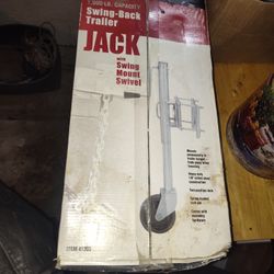 HAUL-MASTER 1000 lb. Capacity Swing-Away Trailer Jack