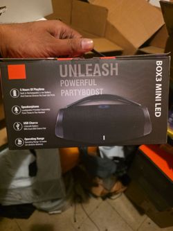 Box3 Mini LED Portable Bluetooth Speaker