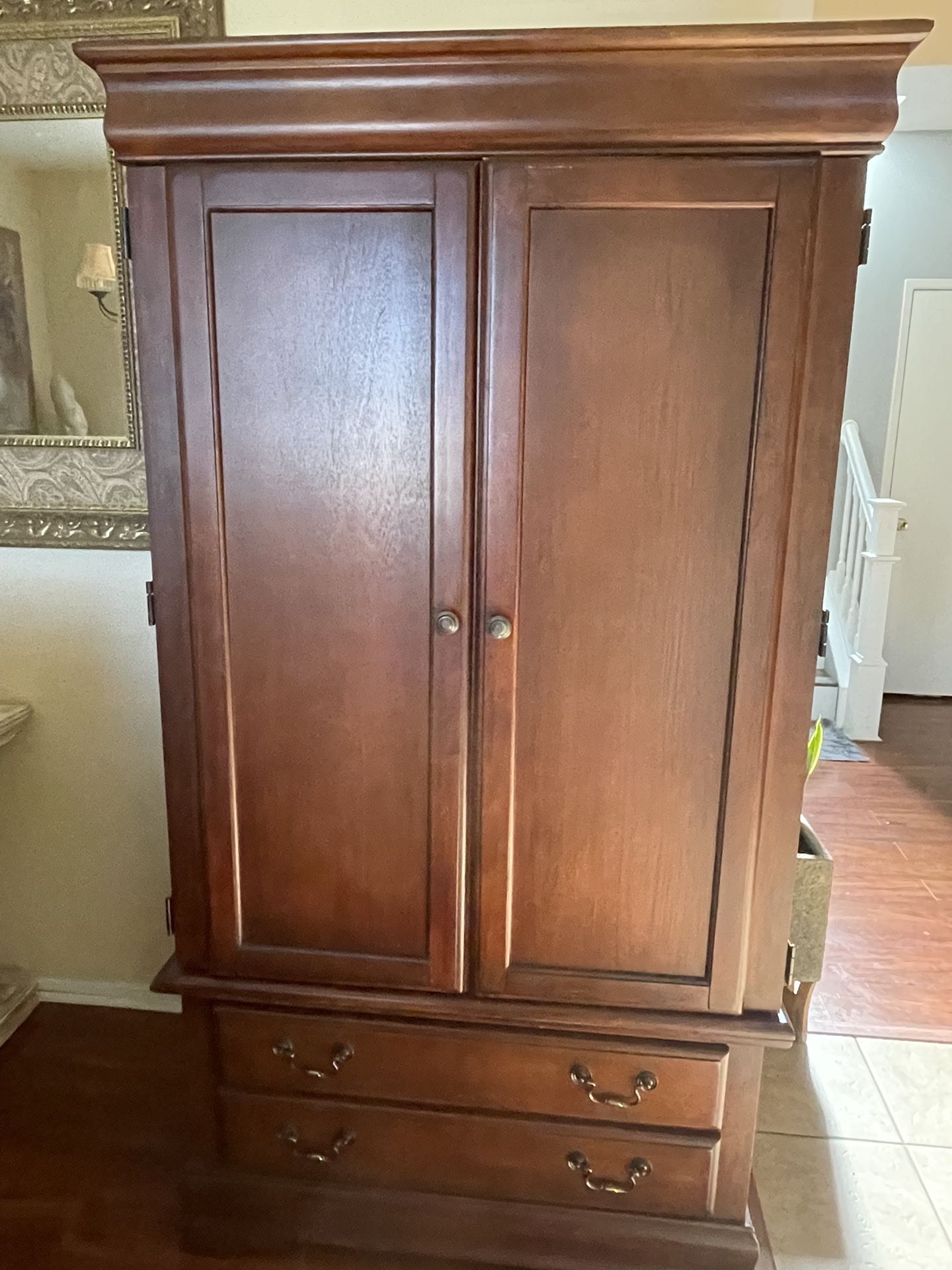 Used TV Entertainment Furniture and 2 Side Dressers