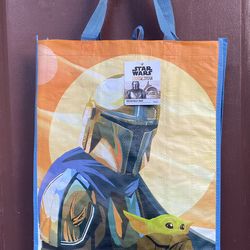 Star Wars The Mandalorian Reusable Tote Bag.