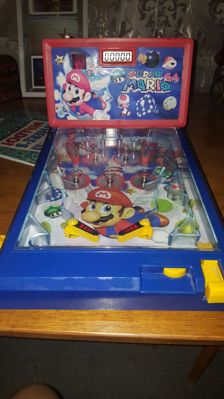 Super Mario 64 pinball game